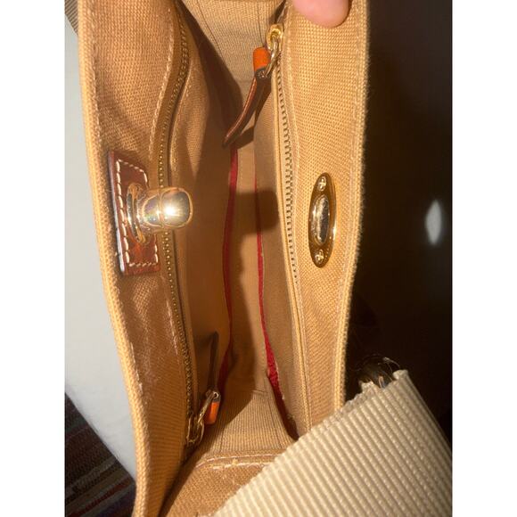 Dooney & Bourke Beige Canvas Crossbody 24 - Picture 8 of 8